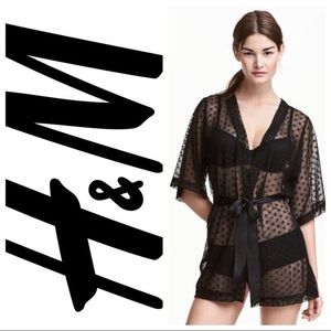 H&M kimono star robe